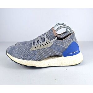 Adidas UltraBoost X Grey Blue W Running Shoes Sneakers Womens Size 8